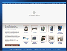 Tablet Screenshot of destechmfg.com